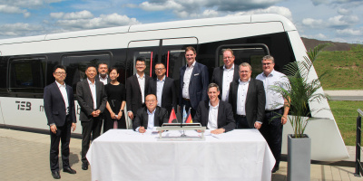 Neuer Kooperationsvertrag für das Transport System Bögl in China geschlossen
