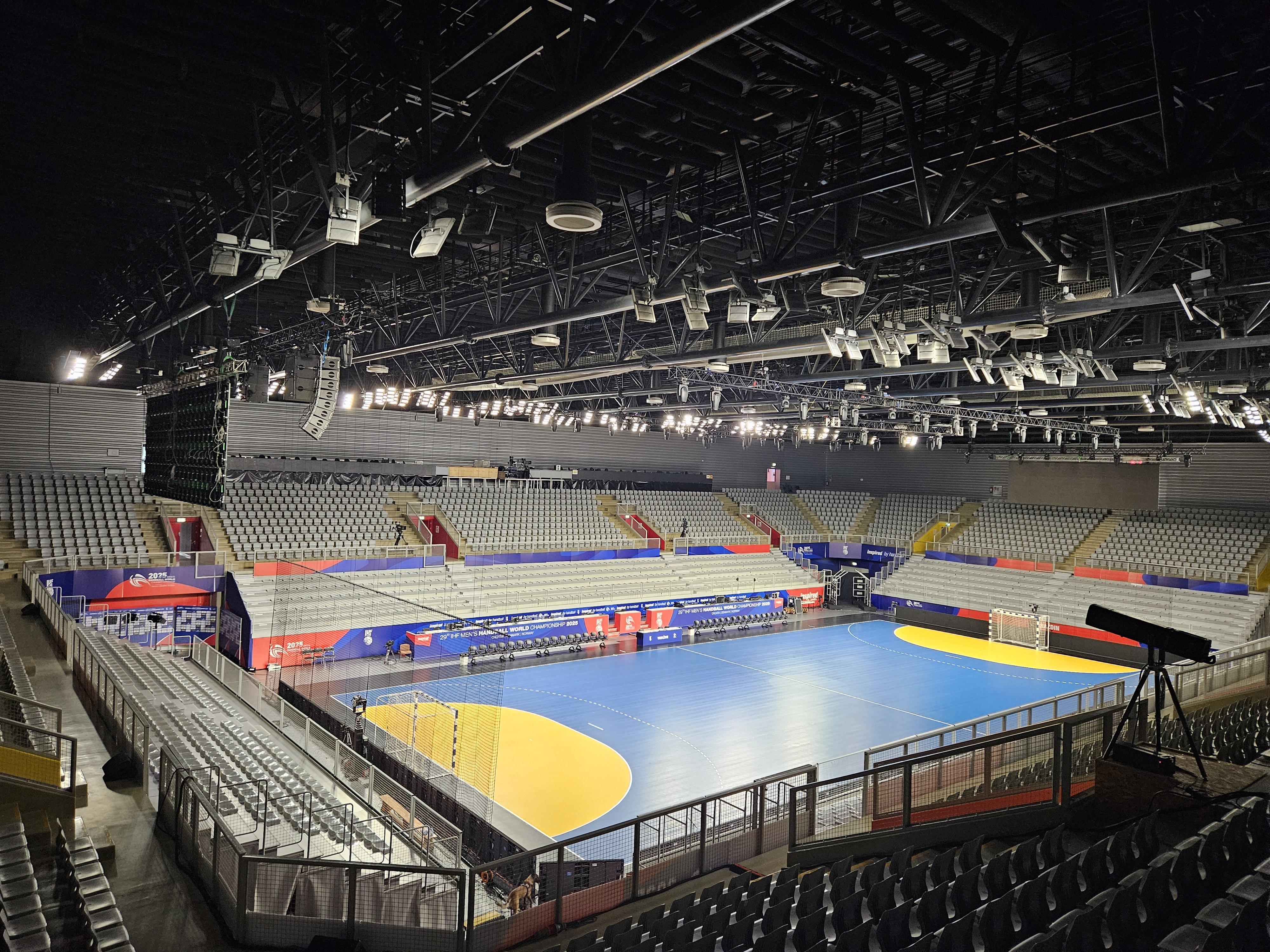 Handball-WM 2025: Arena Varaždin ist einer der Austragungsorte!
